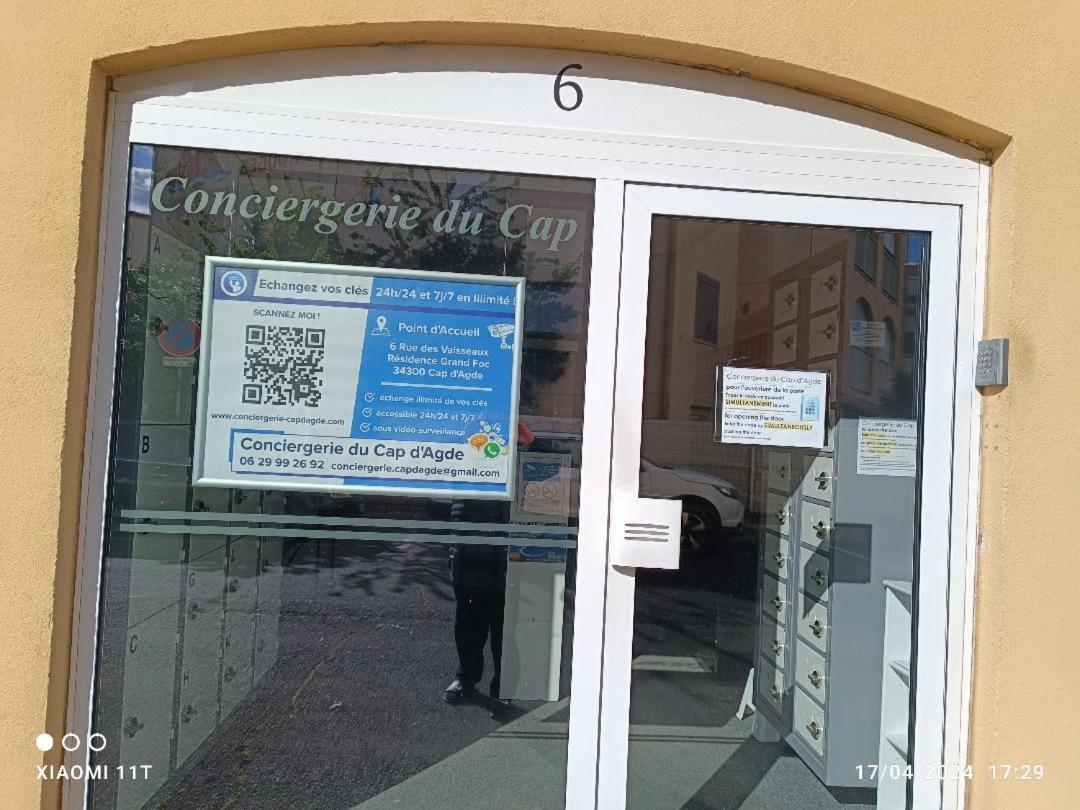Studio Au Cap D'Agde Dans Les Pinedes Exterior photo
